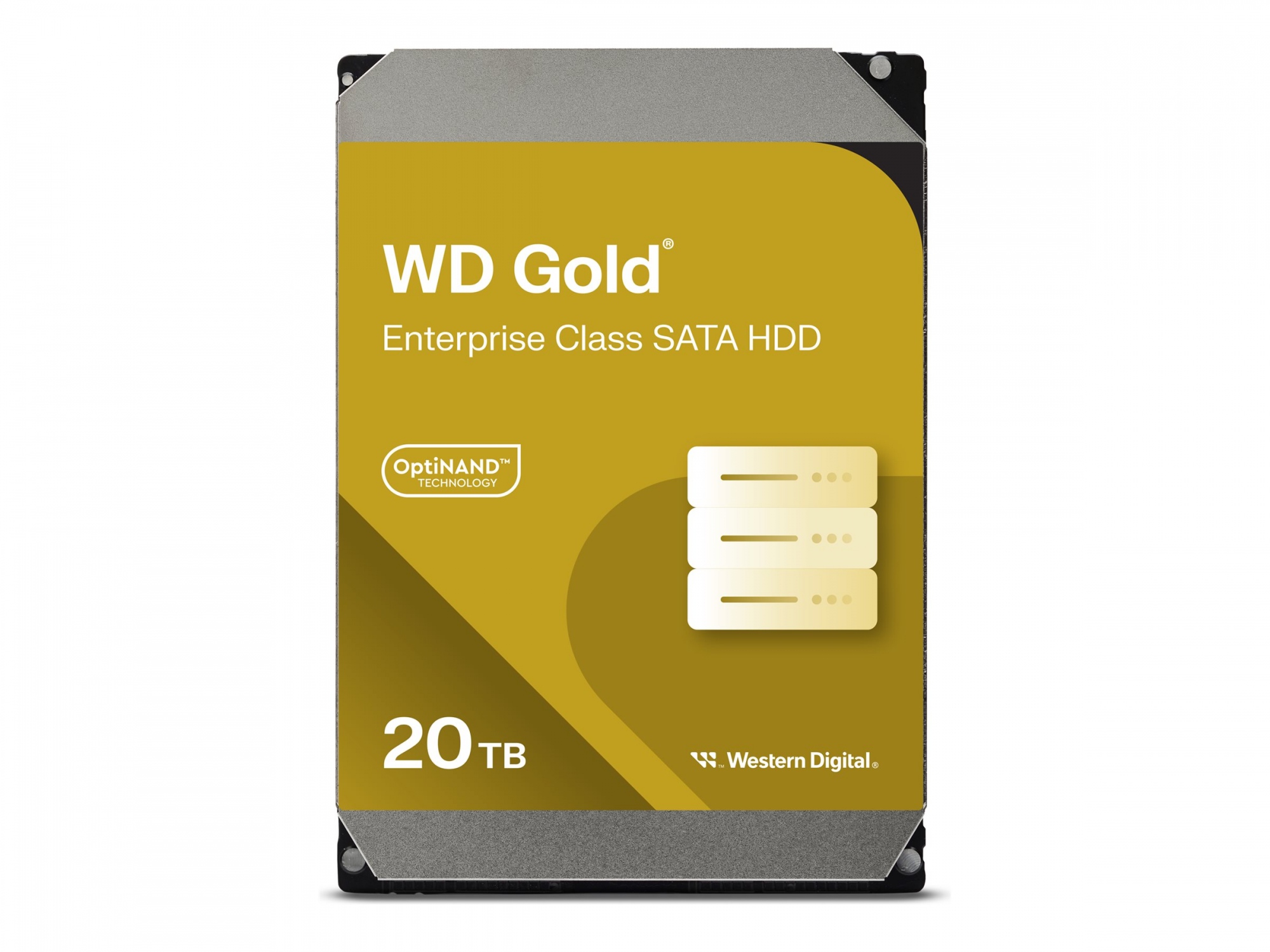 WD Gold WD202KRYZ - Festplatte - Enterprise - 20 TB - intern - 3.5" (8.9 cm)