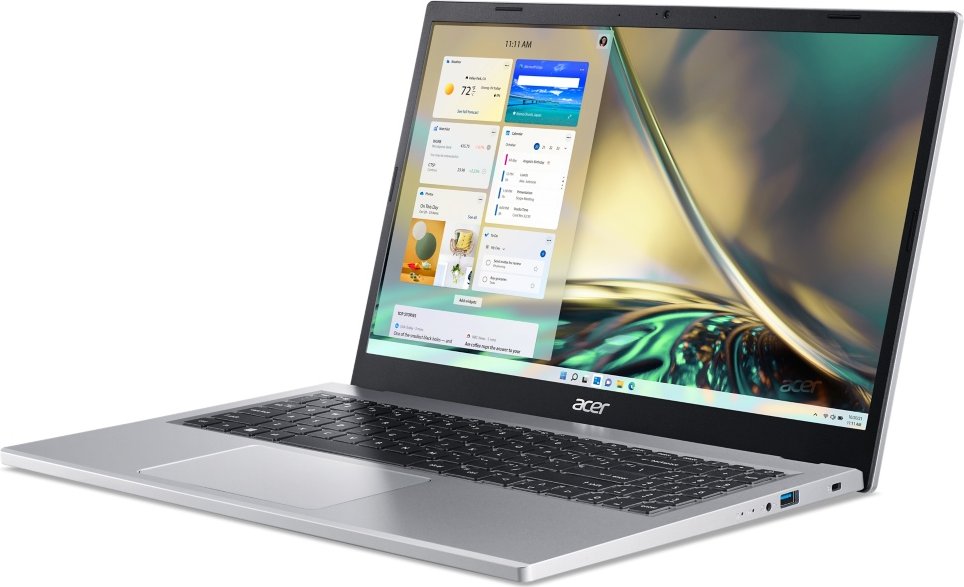 Acer Extensa EX215-33-38 16GB Pure Silber, Win 11 fertig installiert