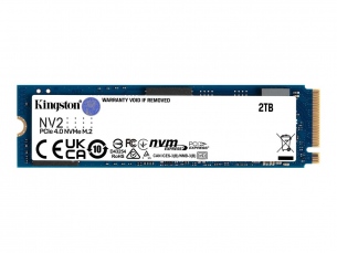  | Kingston NV2 - SSD - 2 TB - intern - M.2 2280 - PCIe 4.0 x4 (NVMe)