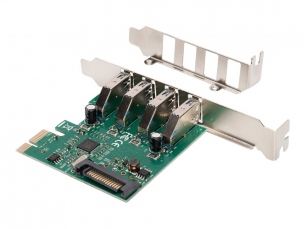  | DIGITUS 4-Port USB 3.0 PCI Express-Karte