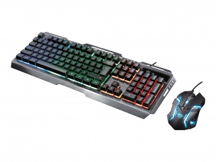  | Trust GXT 845 Tural Gaming Combo - Tastatur-und-Maus-Set