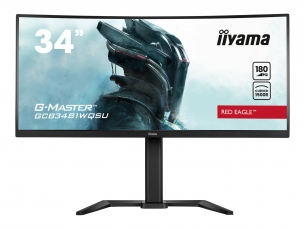  | Iiyama G-MASTER Red Eagle GCB3481WQSU-B1 - LED-Monitor - Gaming - gebogen - 86.4 cm (34