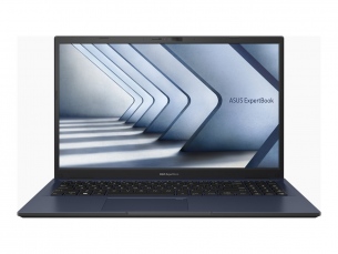  | ASUS ExpertBook B1 B1502CVA-BQ0092X - 180-Scharnierdesign - Intel Core i7 1355U / 1.7 GHz - Win 11 Pro - Intel Iris Xe Grafikkarte - 16 GB RAM - 512 GB SSD NVMe - 39.6 cm (15.6