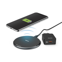  | Hama Wireless Charger-Set QI-FC10 10 W Schwarz