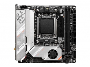  | MSI MPG B650I EDGE WIFI - Motherboard - Mini-ITX - Socket AM5 - AMD B650 Chipsatz - USB 3.2 Gen 2, USB-C 3.2 Gen2, USB 3.2 Gen 1, USB-C 3.2 Gen 2x2 - 2.5 Gigabit LAN, Wi-Fi 6, Bluetooth - Onboard-Gra