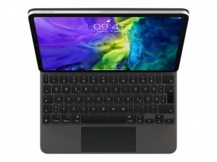  | Apple Magic Keyboard - Tastatur und Foliohlle - mit Trackpad - hinterleuchtet - Apple Smart connector - QWERTZ - Deutsch - Schwarz - fr Apple 10.9-inch iPad Air (4th gen, 5th gen)